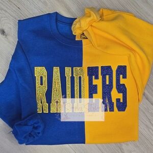 Custom Embroidered School Crewneck